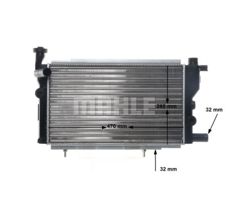 Radiateur, refroidissement du moteur BEHR