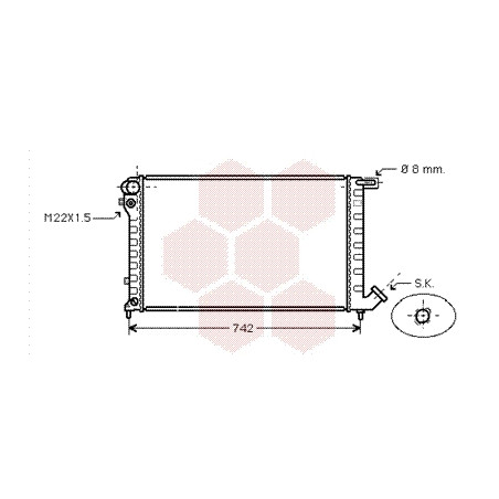 Radiateur, refroidissement du moteur