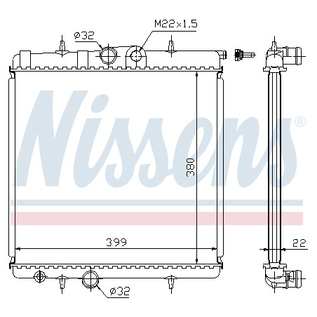 Radiateur, refroidissement du moteur ** FIRST FIT **