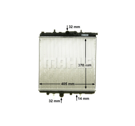 Radiateur, refroidissement du moteur BEHR