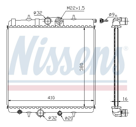 Radiateur, refroidissement du moteur