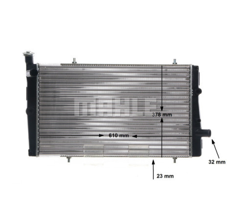 Radiateur, refroidissement du moteur BEHR