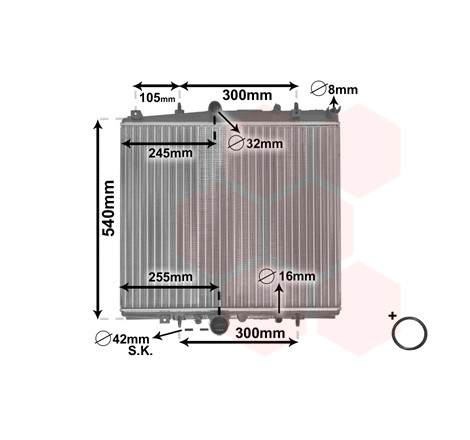 Radiateur, refroidissement du moteur *** IR PLUS ***