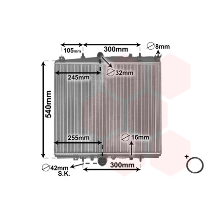 Radiateur, refroidissement du moteur *** IR PLUS ***