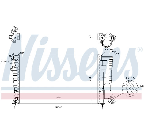 Radiateur, refroidissement du moteur