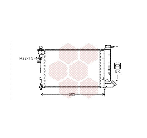 Radiateur, refroidissement du moteur