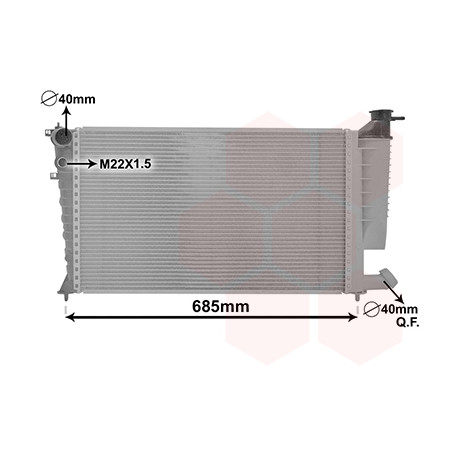 Radiateur, refroidissement du moteur