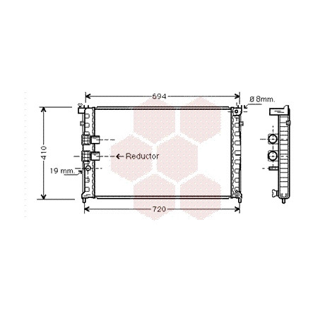 Radiateur, refroidissement du moteur