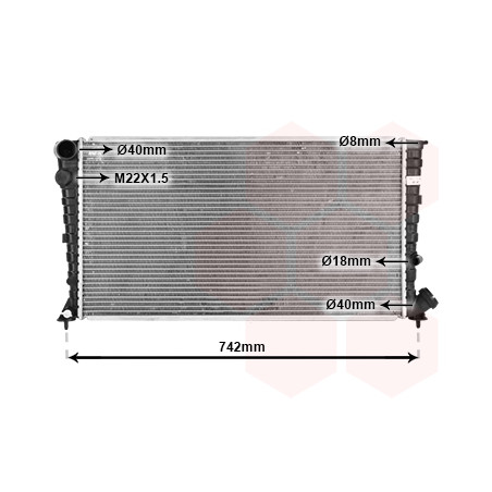 Radiateur, refroidissement du moteur