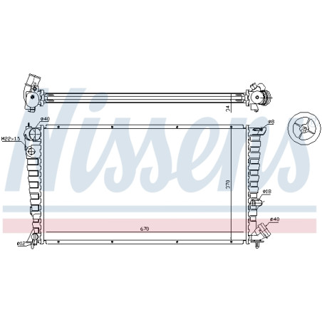 Radiateur, refroidissement du moteur ** FIRST FIT **