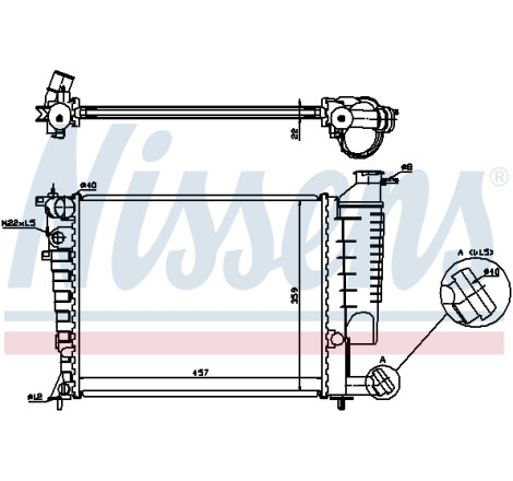 Radiateur, refroidissement du moteur ** FIRST FIT **