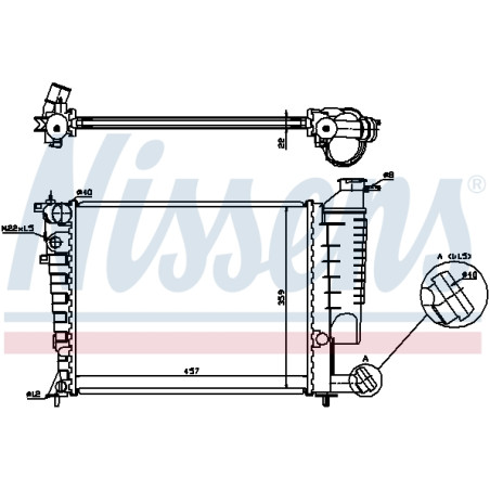 Radiateur, refroidissement du moteur ** FIRST FIT **