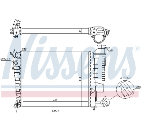 Radiateur, refroidissement du moteur