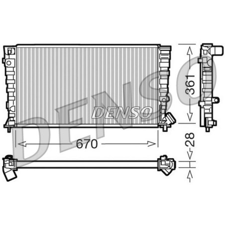 Radiateur, refroidissement du moteur