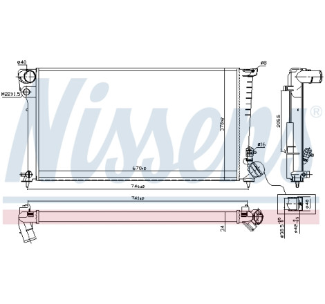 Radiateur, refroidissement du moteur ** FIRST FIT **