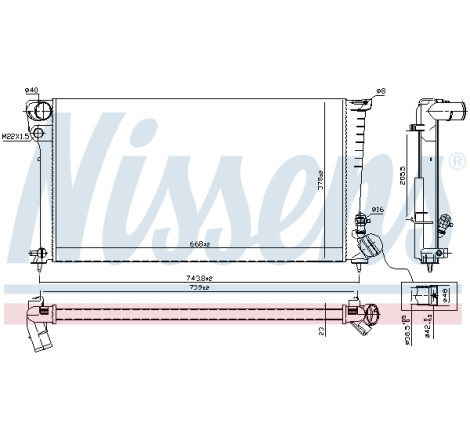 Radiateur, refroidissement du moteur ** FIRST FIT **