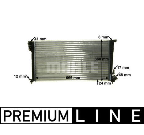 Radiateur, refroidissement du moteur BEHR *** PREMIUM LINE ***