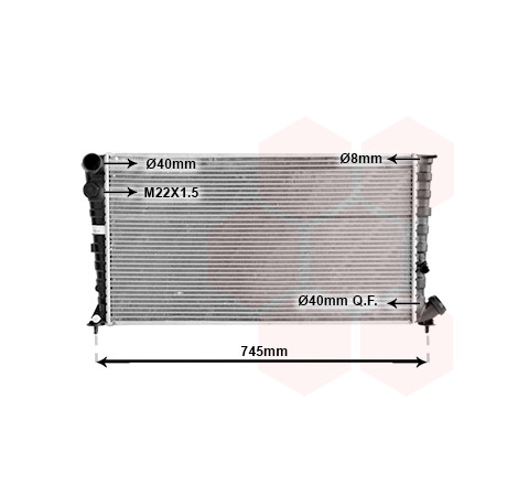 Radiateur, refroidissement du moteur