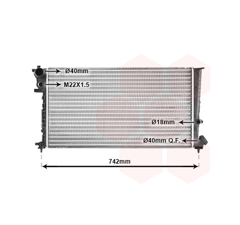 Radiateur, refroidissement du moteur