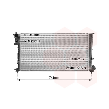 Radiateur, refroidissement du moteur