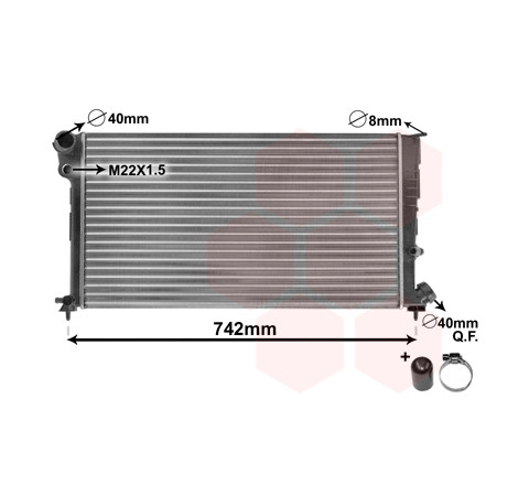 Radiateur, refroidissement du moteur *** IR PLUS ***