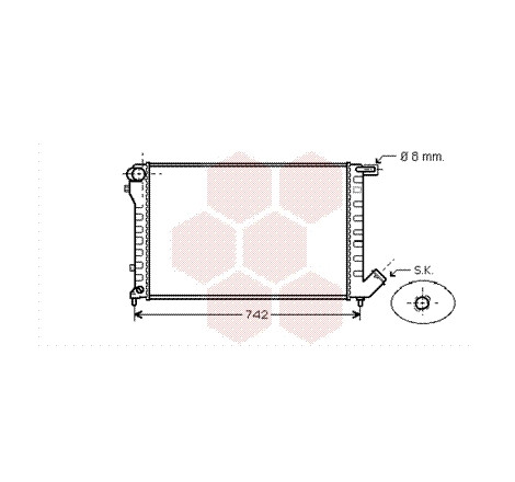 Radiateur, refroidissement du moteur