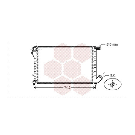 Radiateur, refroidissement du moteur