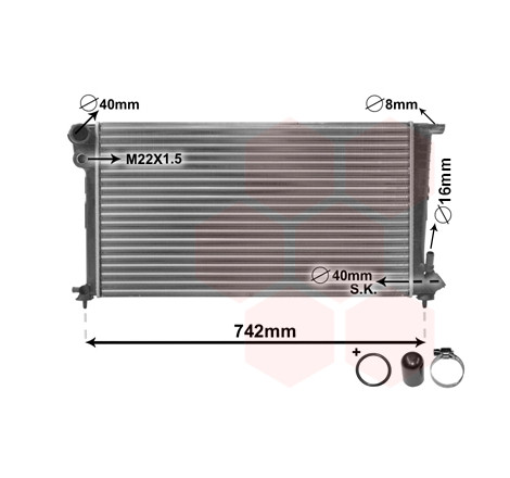 Radiateur, refroidissement du moteur *** IR PLUS ***