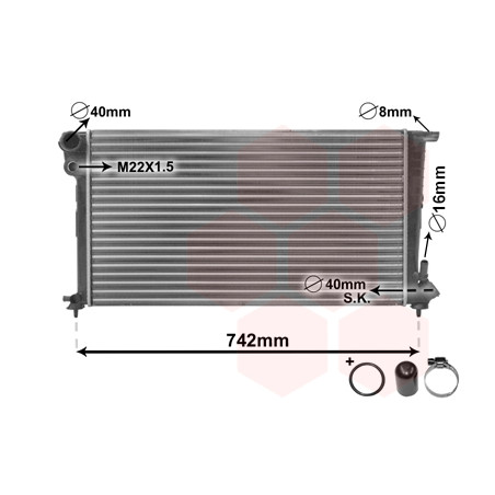 Radiateur, refroidissement du moteur *** IR PLUS ***