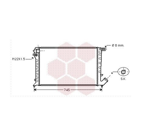 Radiateur, refroidissement du moteur