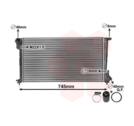 Radiateur, refroidissement du moteur *** IR PLUS ***