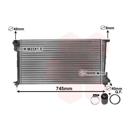 Radiateur, refroidissement du moteur *** IR PLUS ***