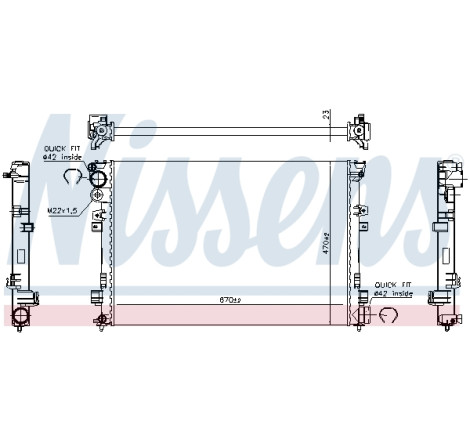 Radiateur, refroidissement du moteur