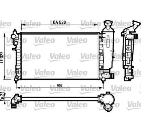 Radiateur, refroidissement du moteur