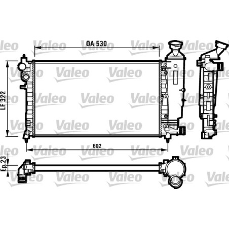 Radiateur, refroidissement du moteur