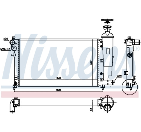 Radiateur, refroidissement du moteur ** FIRST FIT **