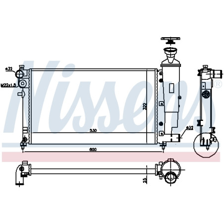 Radiateur, refroidissement du moteur ** FIRST FIT **