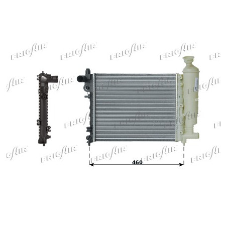 Radiateur, refroidissement du moteur