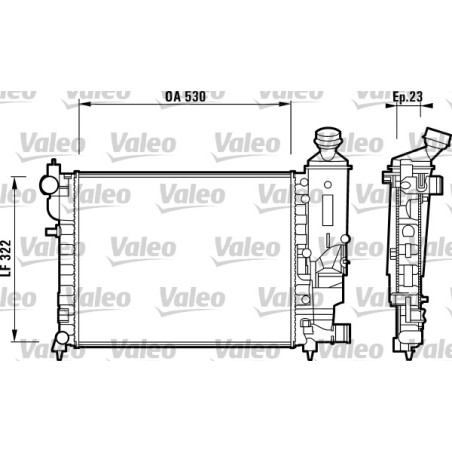 Radiateur, refroidissement du moteur