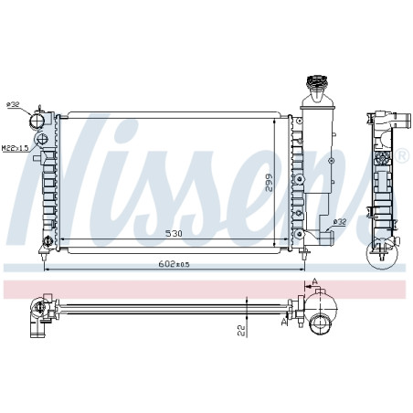 Radiateur, refroidissement du moteur ** FIRST FIT **