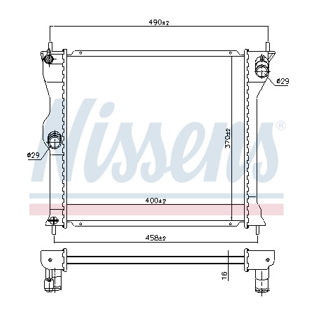 Radiateur, refroidissement du moteur