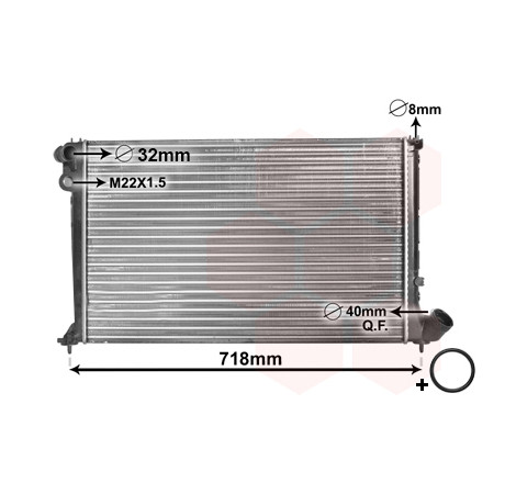 Radiateur, refroidissement du moteur *** IR PLUS ***