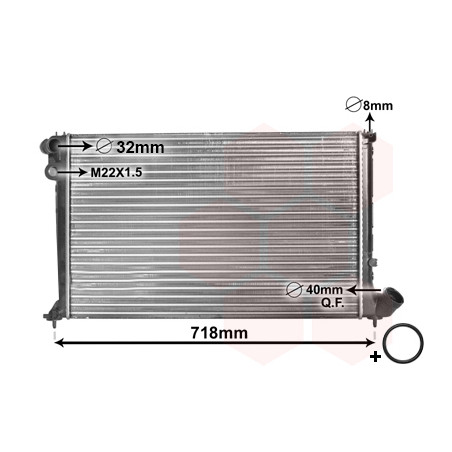 Radiateur, refroidissement du moteur *** IR PLUS ***