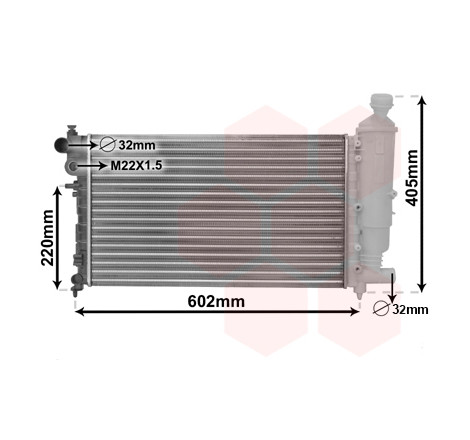 Radiateur, refroidissement du moteur *** IR PLUS ***