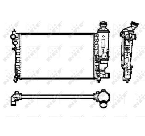 Radiateur, refroidissement du moteur