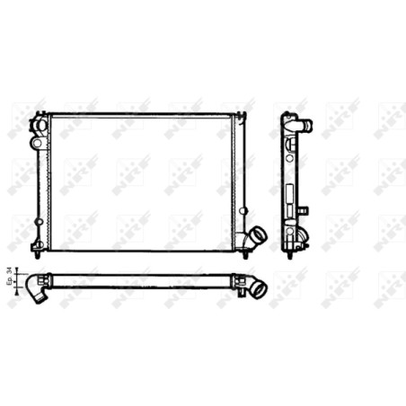 Radiateur, refroidissement du moteur