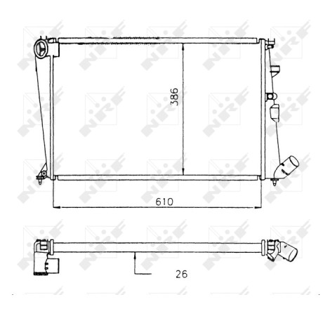 Radiateur, refroidissement du moteur