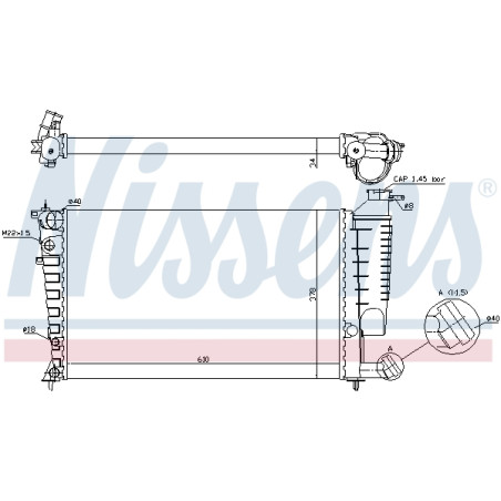 Radiateur, refroidissement du moteur ** FIRST FIT **