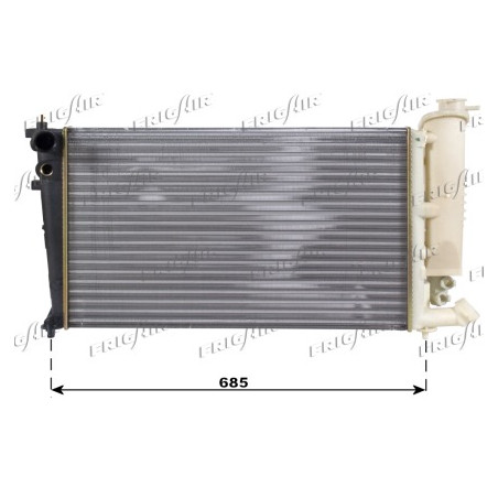 Radiateur, refroidissement du moteur