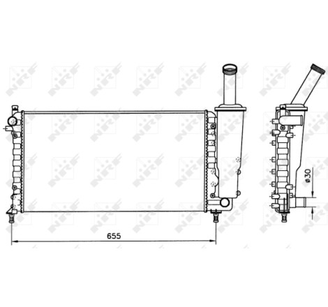 Radiateur, refroidissement du moteur